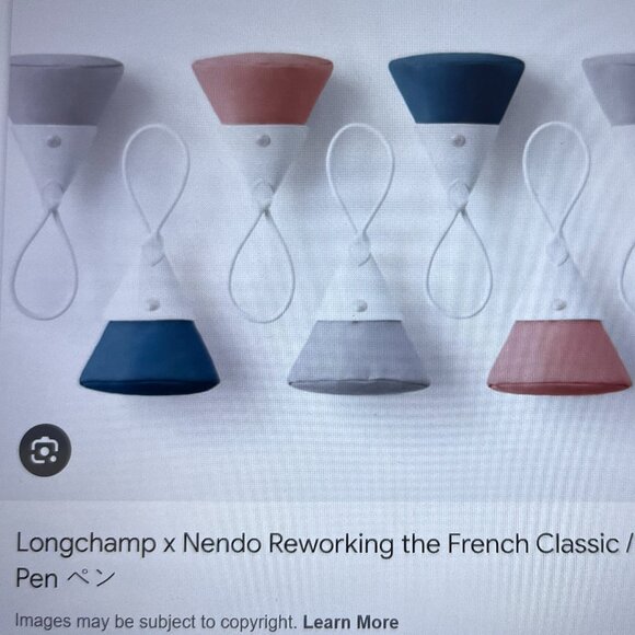 Rare  Longchamp Le Pliage x Nendo Cone Medium  Bag - Picture 7 of 11